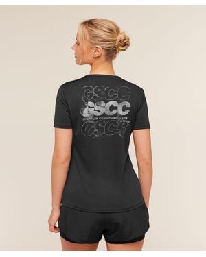 GYMSHARK Graphic Short Sleeve T-Shirt - Black