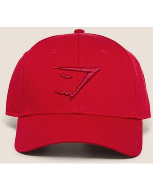 GYMSHARK Sharkhead Cap - Red