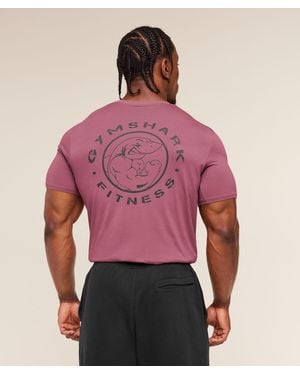 GYMSHARK Legacy T-Shirt - Red