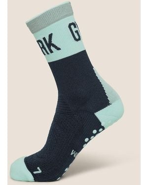 GYMSHARK Hybrid Training Grip Socks Single - Blue