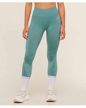 GYMSHARK Running Seamless Legging - Blue