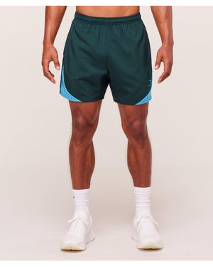 GYMSHARK Arrival Block 6" Shorts - Blue