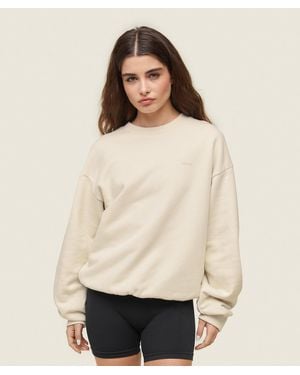GYMSHARK Everywear Relaxed Sweatshirt - Natural