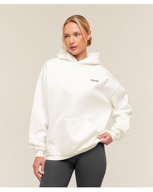 GYMSHARK Cozy Luxe Hoodie - White