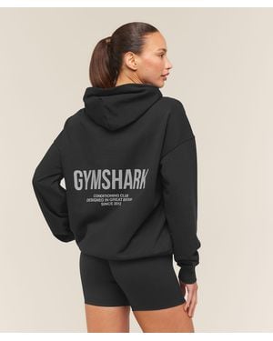 GYMSHARK Conditioning Club Hoodie - Black