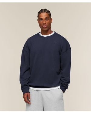 GYMSHARK Campus Crest Sweatshirt - Blue