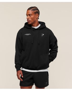 GYMSHARK Conditioning Club Hoodie - Black