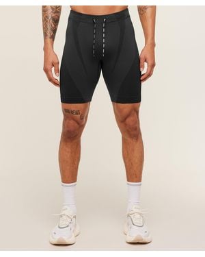 GYMSHARK Seamless Running Half Tight - Blue