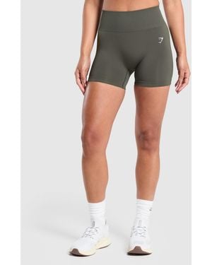 GYMSHARK Everyday Seamless Shorts - Green