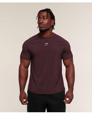 GYMSHARK Ultra Light Performance T-Shirt - Purple