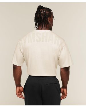 GYMSHARK Power T-Shirt - Natural