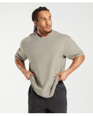 GYMSHARK Power T-Shirt - Gray