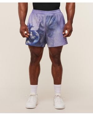 GYMSHARK Power X Frazetta Graphic Shorts - Blue