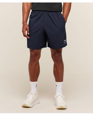 GYMSHARK Arrival 7" Shorts - Blue