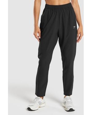 GYMSHARK Everyday Woven Trousers - Black
