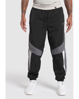 GYMSHARK Retro Track Pants - Black