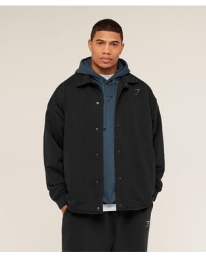 GYMSHARK Power Coach Jacket - Black