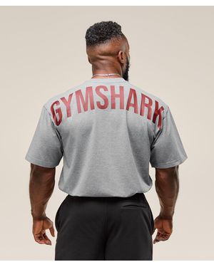 GYMSHARK Power T-Shirt - Gray