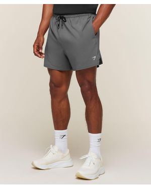 GYMSHARK Train 5" Shorts - Grey