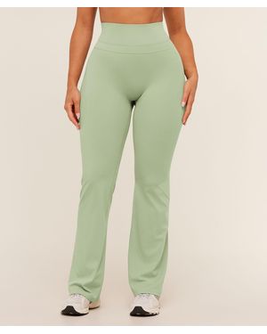 GYMSHARK Whitney Regular Flared Legging - Green