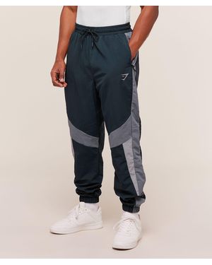 GYMSHARK Retro Track Trousers - Blue