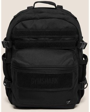 GYMSHARK Tactical Slouch Backpack - Black