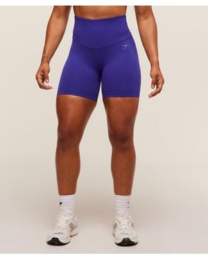 GYMSHARK Activate Seamless Shorts - Blue