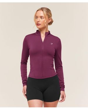 GYMSHARK Training Jacket - Purple