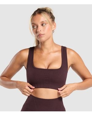 GYMSHARK Corset Seamless Sports Bra - Green