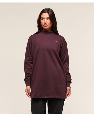 GYMSHARK Covered Pullover - Purple