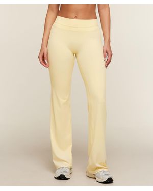 GYMSHARK Whitney Mid-Rise Flared Leggings Regular - Natural