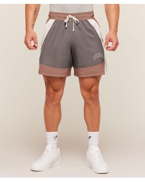 GYMSHARK Collegiate Tech Shorts - Grey