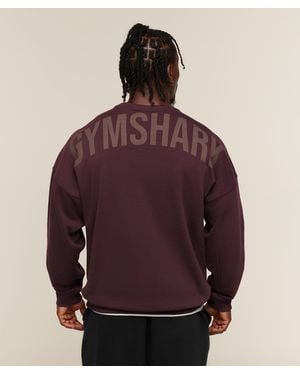 GYMSHARK Power Crew - Purple