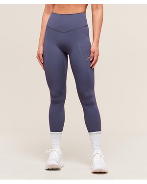 GYMSHARK Running Pocket Leggings - Blue