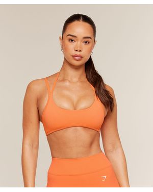 GYMSHARK X Bratz Light Support Sports Bra - Orange