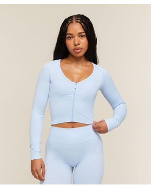GYMSHARK Adapt Solid Jacket - Blue