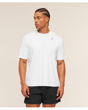 GYMSHARK Evolve T-Shirt - White