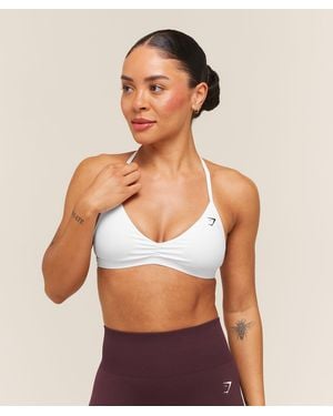 GYMSHARK Minimal Sports Bra 2.0 - Brown