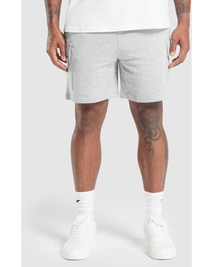 GYMSHARK Rest Day Essentials Cargo 7" Shorts - White