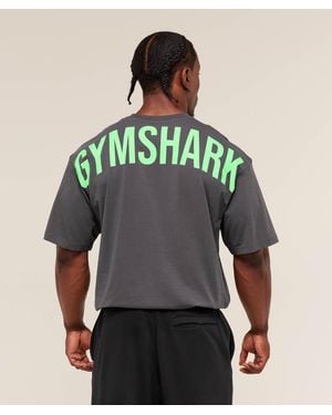 GYMSHARK Power T-Shirt - Green