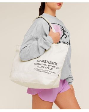 GYMSHARK Strength Tote - Natural
