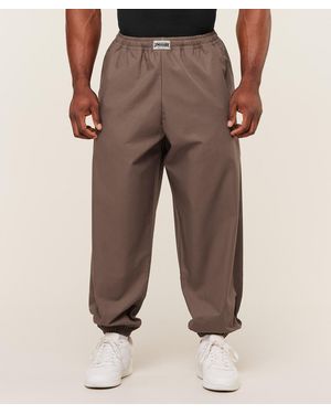 GYMSHARK Pumper Trousers - Brown