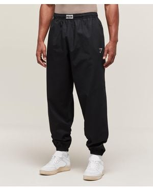 GYMSHARK Pumper Trousers - Black