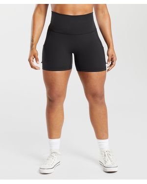 GYMSHARK Legacy Logo Tight Shorts - Blue