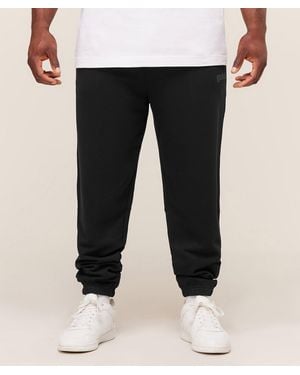 GYMSHARK Olde English Joggers - Black