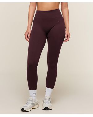 GYMSHARK Poise Seamless Leggings - Purple