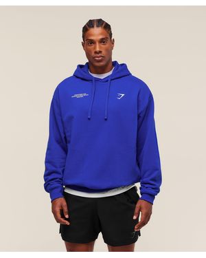 GYMSHARK Conditioning Club Hoodie - Blue