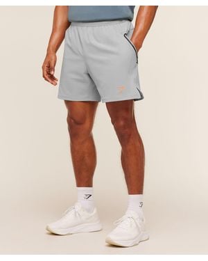 GYMSHARK Sport Hybrid 6" Shorts - Grey