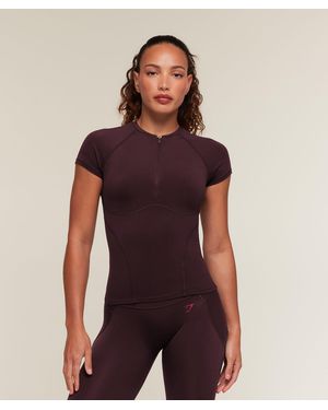 GYMSHARK Edge T-Shirt - Purple
