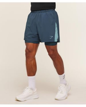 GYMSHARK Sport 5" 2 - Blue